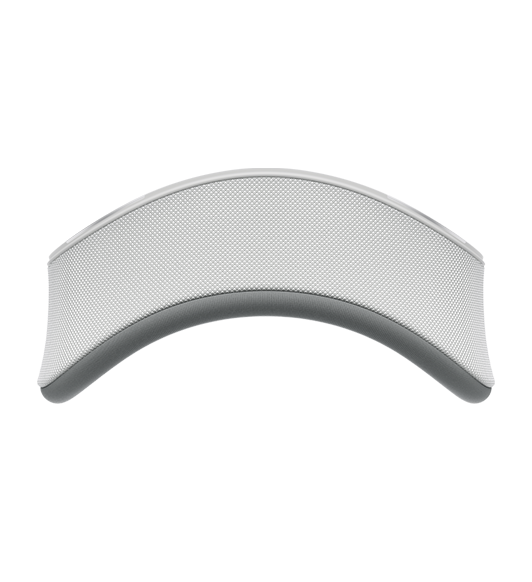 Apple Vision Pro Light Seal. Curved, gray mesh