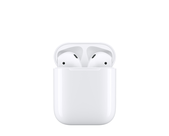 Customisable AirPods 2nd generation case with personalised text and cute or funny animated emojis.