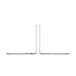 Deux MacBook Pro 16 pouces, profil ultramince, ports des côtés gauche et droit, argent
