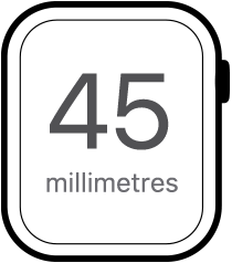 45 millimetres