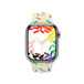 運動型錶帶展示 Apple Watch 具備 41 公釐錶殼與數位錶冠