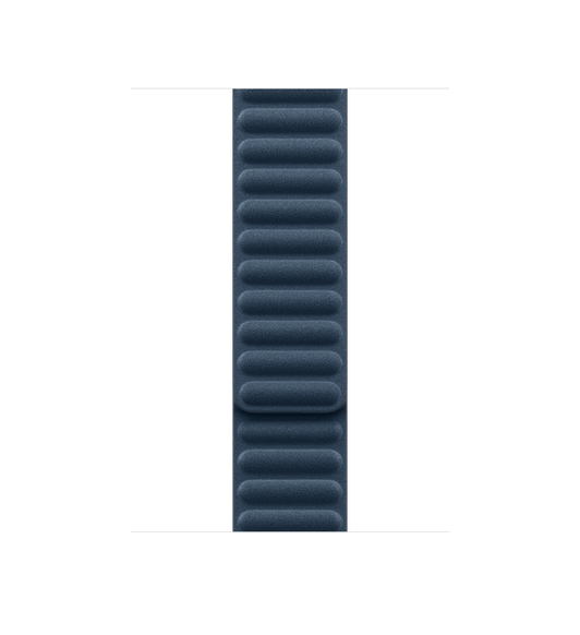 太平洋藍色磁性鏈紋錶帶，搭配模壓磁石。
