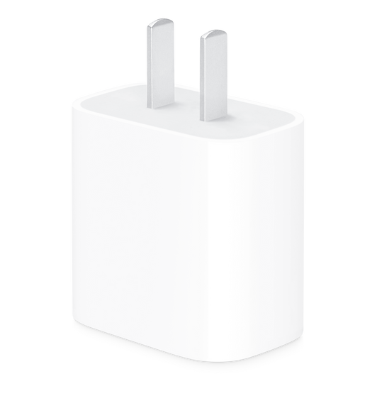 无论是在家中、办公室还是旅行途中，采用 A 型插头的 Apple 20 瓦 USB‑C 电源适配器都能让你快速而高效地充电。