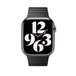 錶鏈帶的正面，並展示 Apple Watch 的正面及數碼錶冠。