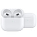 AirPods (3rd generation) in an open Charging Case, next to closed Charging Case