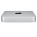 Mac mini，展示机顶的 Apple 标志。