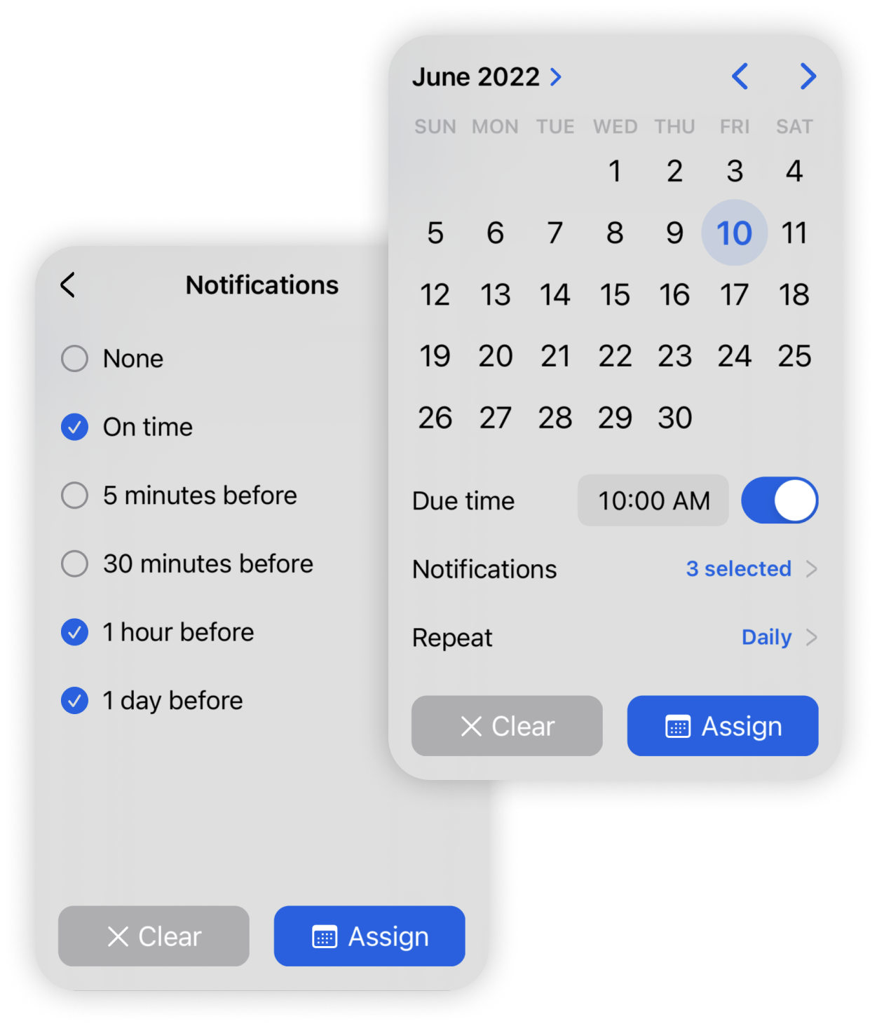 ios to do reminders