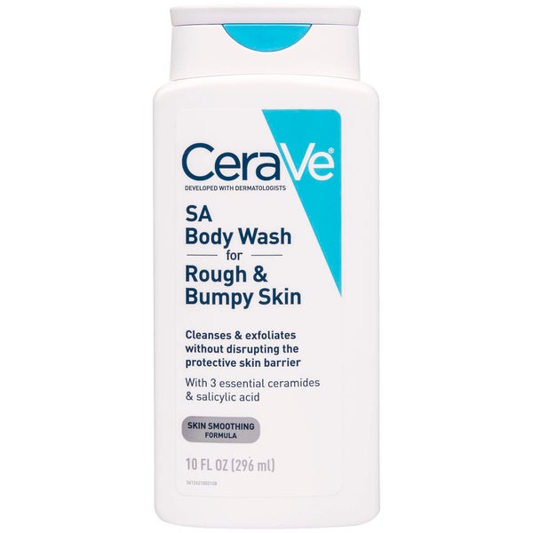 CeraVe SA Body Wash with Salicylic Acid for Rough and Bumpy Skin (10 fl. oz.)