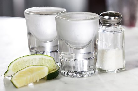 Image for Chilled Tequila Shots With Lime and Salt