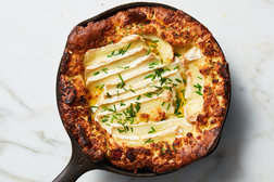 Image for Dutch Baby With Bacon and Runny Camembert