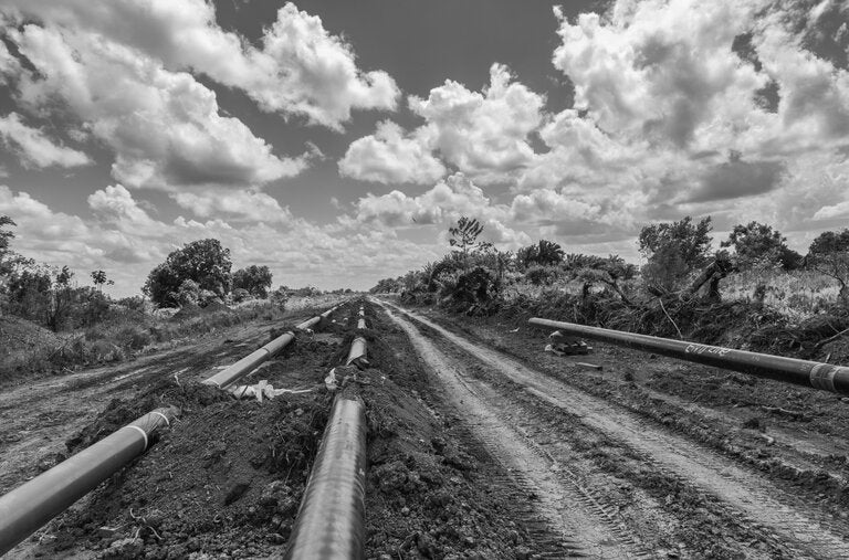 With the discovery of offshore oil, Guyana is now building a natural gas pipeline to bring the byproducts of oil production to a planned energy plant.