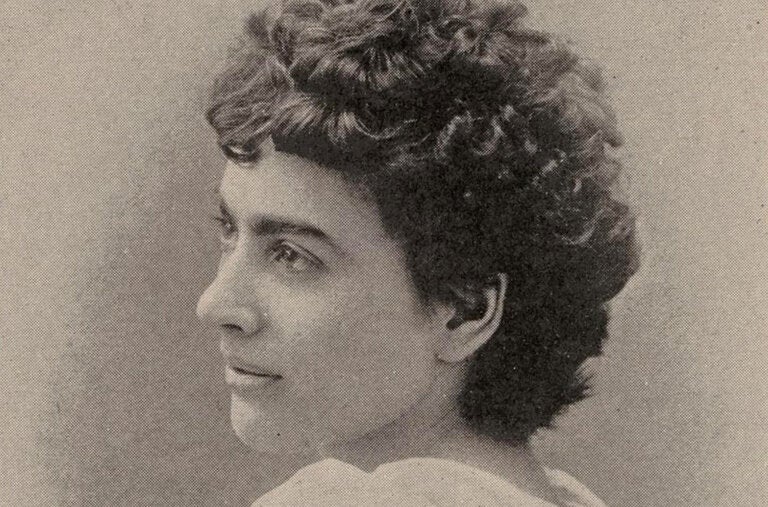 Lizzie Magie in 1892. She conceived of The Landlord’s Game as an ideological tool about political economics.