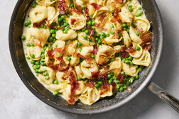 Image for One-Pot Tortellini with Prosciutto and Peas