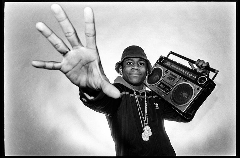 The rapper LL Cool J, as captured by James Hamilton, a photographer who is the subject of the documentary “Uncropped.”