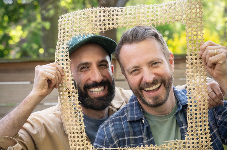 The Brownstone Boys — Jordan Slocum, left, and Barry Bordelon — restore furniture they find in vintage shops, architectural salvage yards and among piles of trash on the sidewalk.