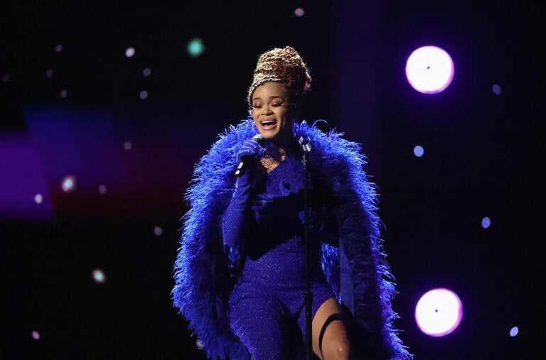 Andra Day’s first solo album, “Cheers to the Fall,” was released in 2015. Its follow-up shows she’s been stockpiling songs.