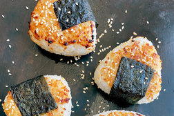 Image for Yaki Onigiri (Grilled Japanese Rice Balls) With Pickled Shiitakes
