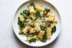 Image for Pasta With Garlicky Spinach and Buttered Pistachios