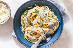 Image for Creamy Chive Pasta With Lemon