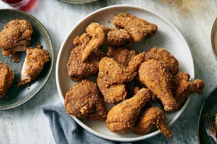 Matzo-Meal Fried Chicken