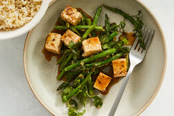 Image for Black Pepper Stir-Fried Tofu and Asparagus