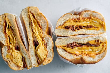 Bacon, Egg and Cheese Sandwich 