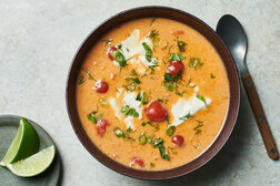 Image for Brothy Thai Curry With Silken Tofu and Herbs