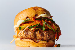 Image for Gochujang Burger With Spicy Slaw