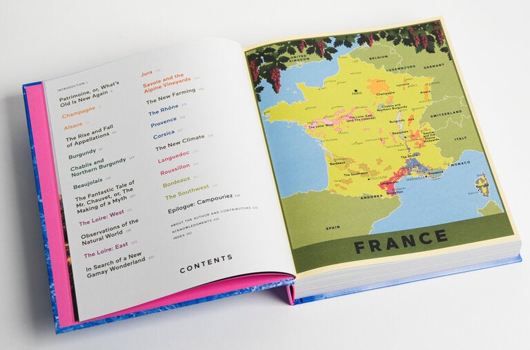 Mr. Bonné traveled all over France researching the book.