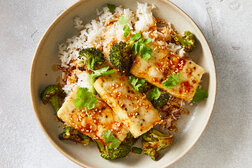 Image for Crispy Tofu and Broccoli With Ginger-Garlic Teriyaki Sauce