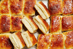 Image for Parker House Rolls With Black Pepper and Demerara Sugar