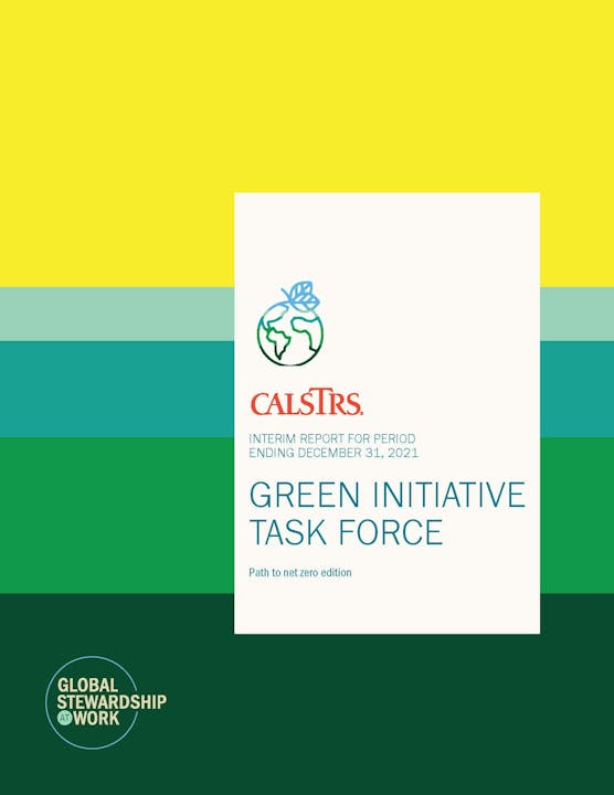 Green Initiative Task Force Update Report