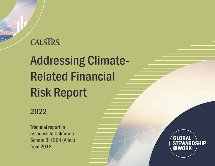 Addressing Climate-Related Financial Risk Report