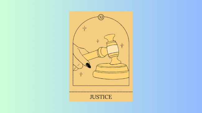 Justice tarot