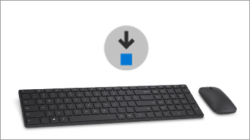Download-Symbol, Maus und Tastatur