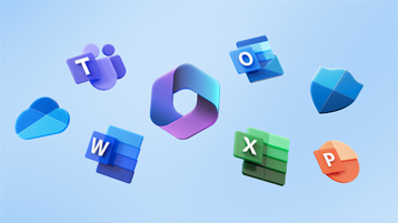 λογότυπα εφαρμογών του Microsoft 365